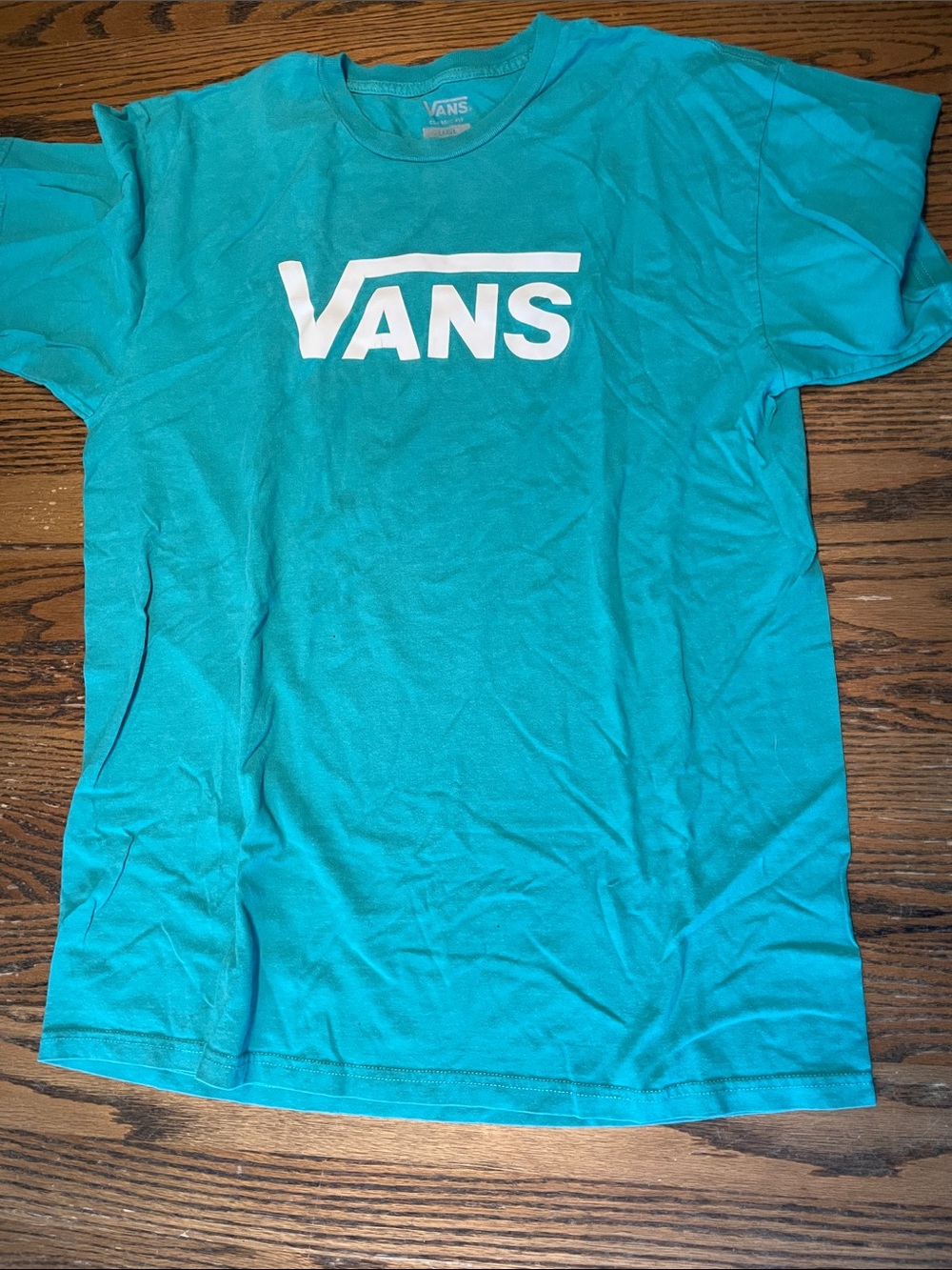 Vans Teal Logo T-Shirt